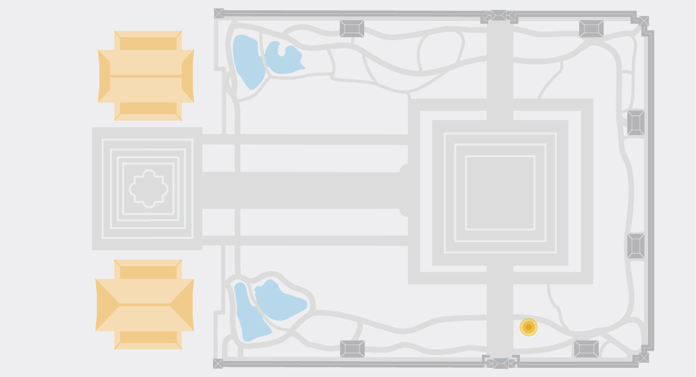 烏心石景點平面圖