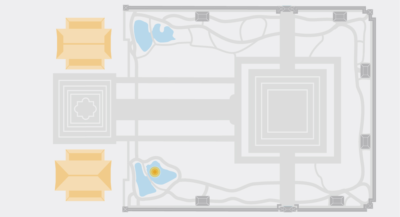 雲漢池景點平面圖