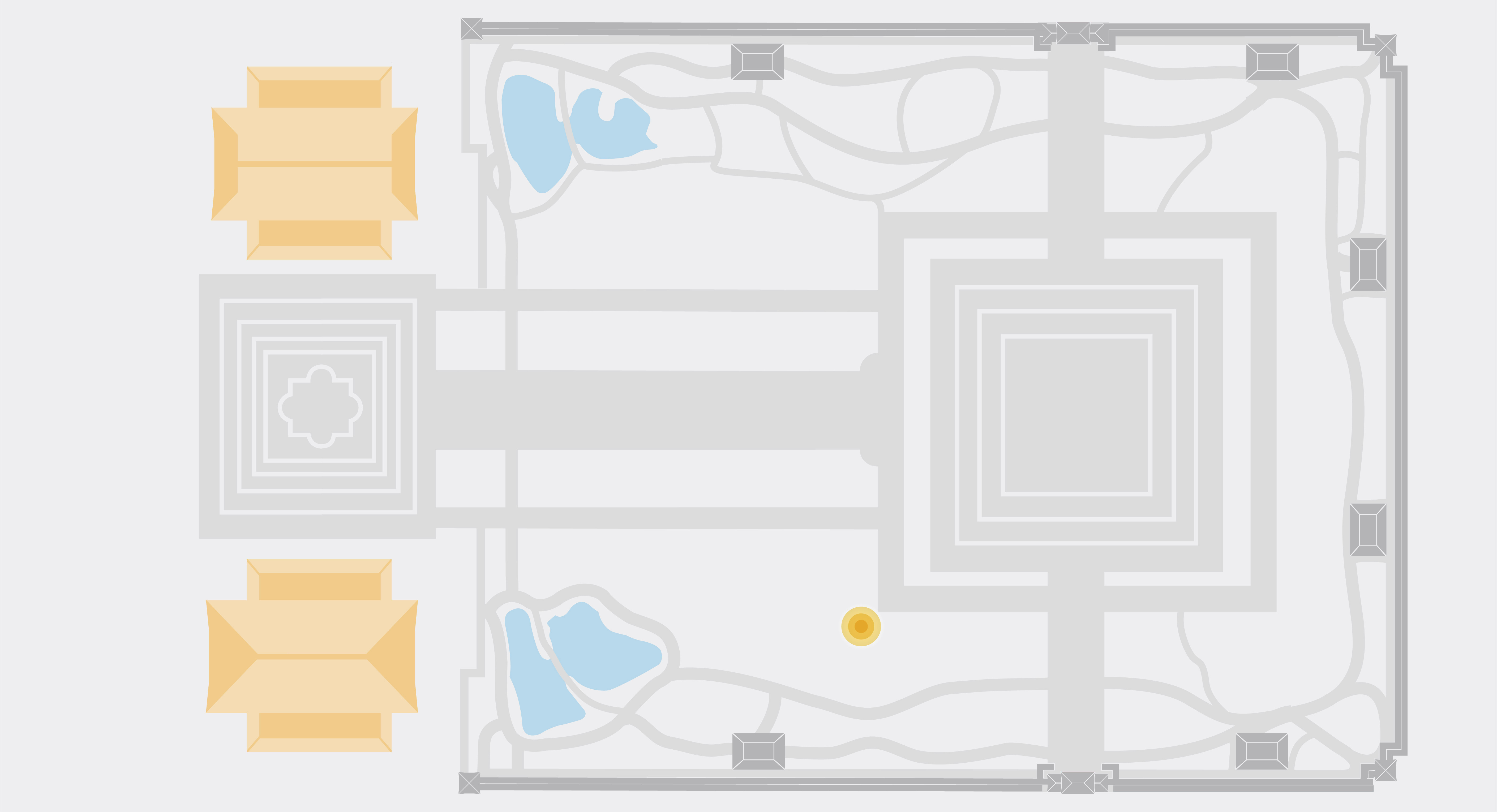 大寒櫻景點平面圖