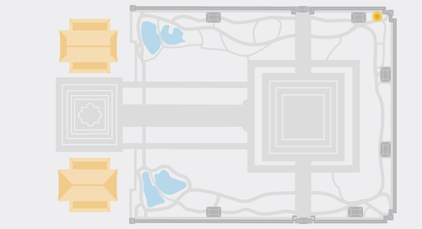 流蘇景點平面圖