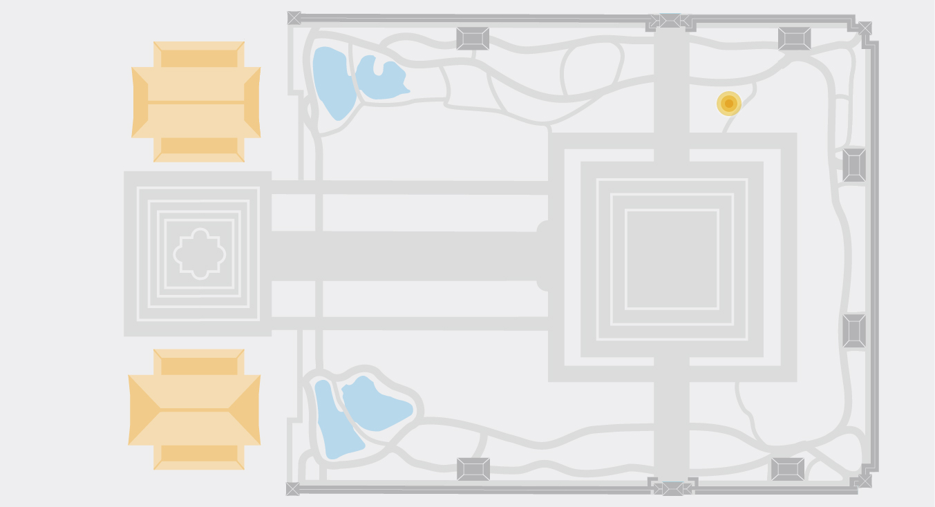 流蘇景點平面圖