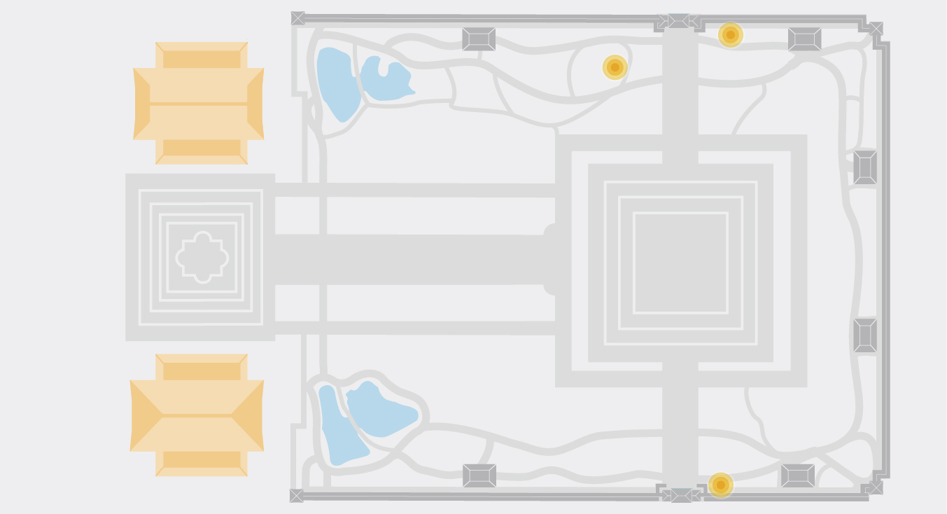 流蘇景點平面圖