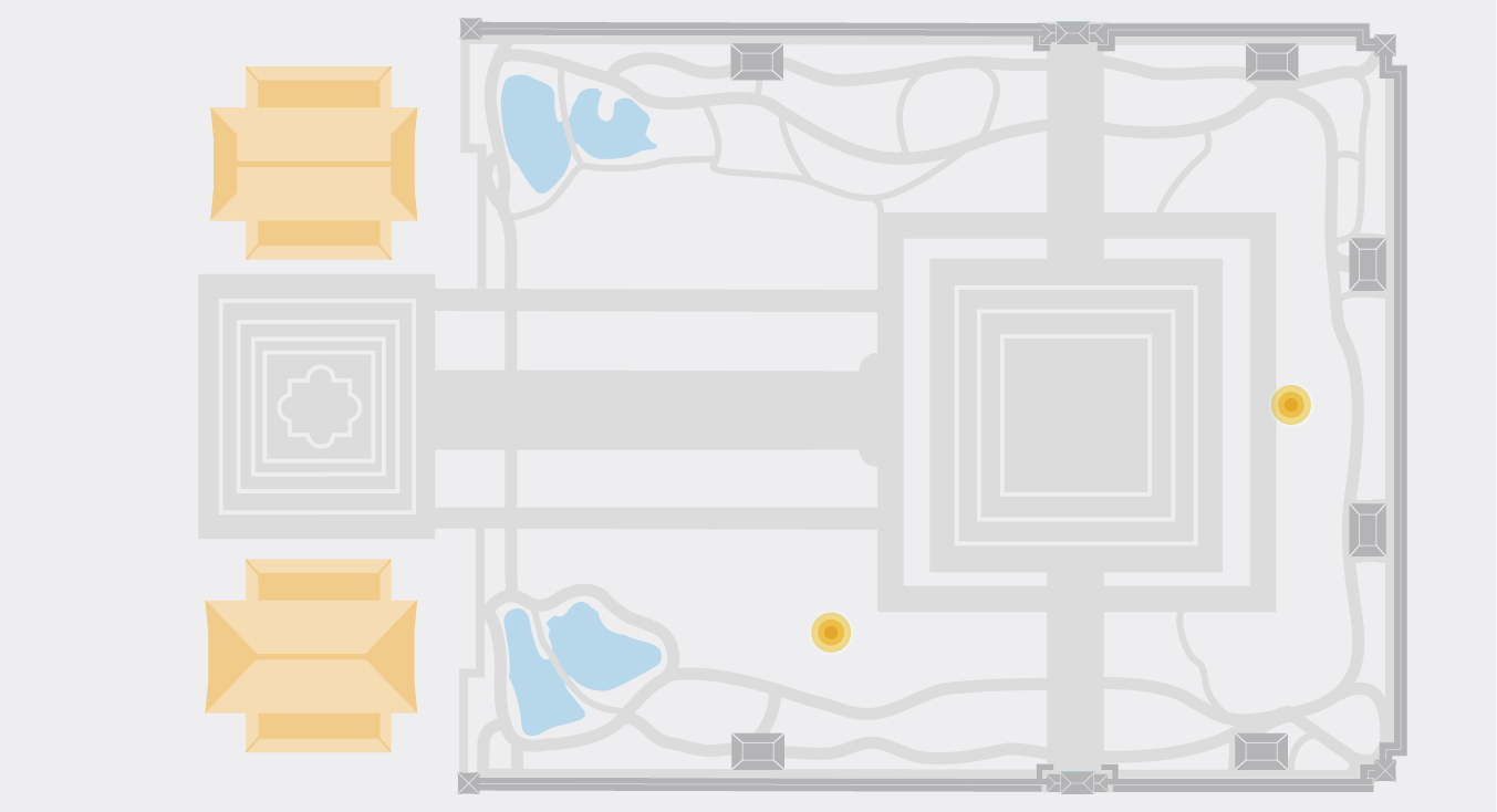 流蘇景點平面圖